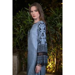 Blue Black Co-Ord Set
