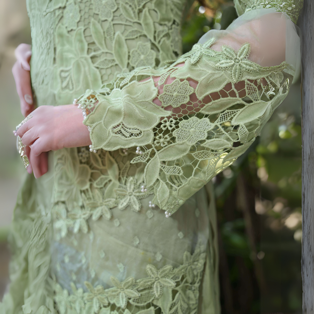 Sage Green Farshi Shalwar Suit